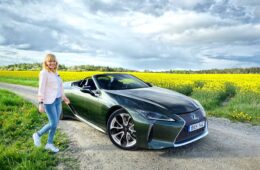 Lexus LC 500 Cabriolet Convertible Mia Litström Cars and Watches for Ladies