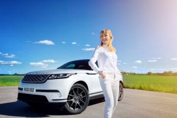 Range Rover Velar PHEV Mia Litström provkörning Cars and Watches for Ladies